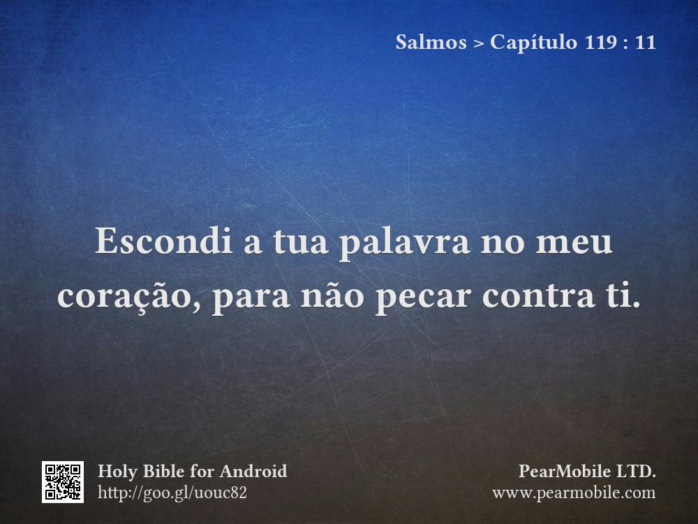 Salmos, Capítulo 119:11